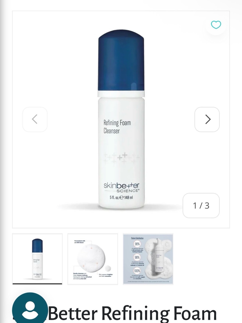 Skinbetter Science Refining Foam Cleanser